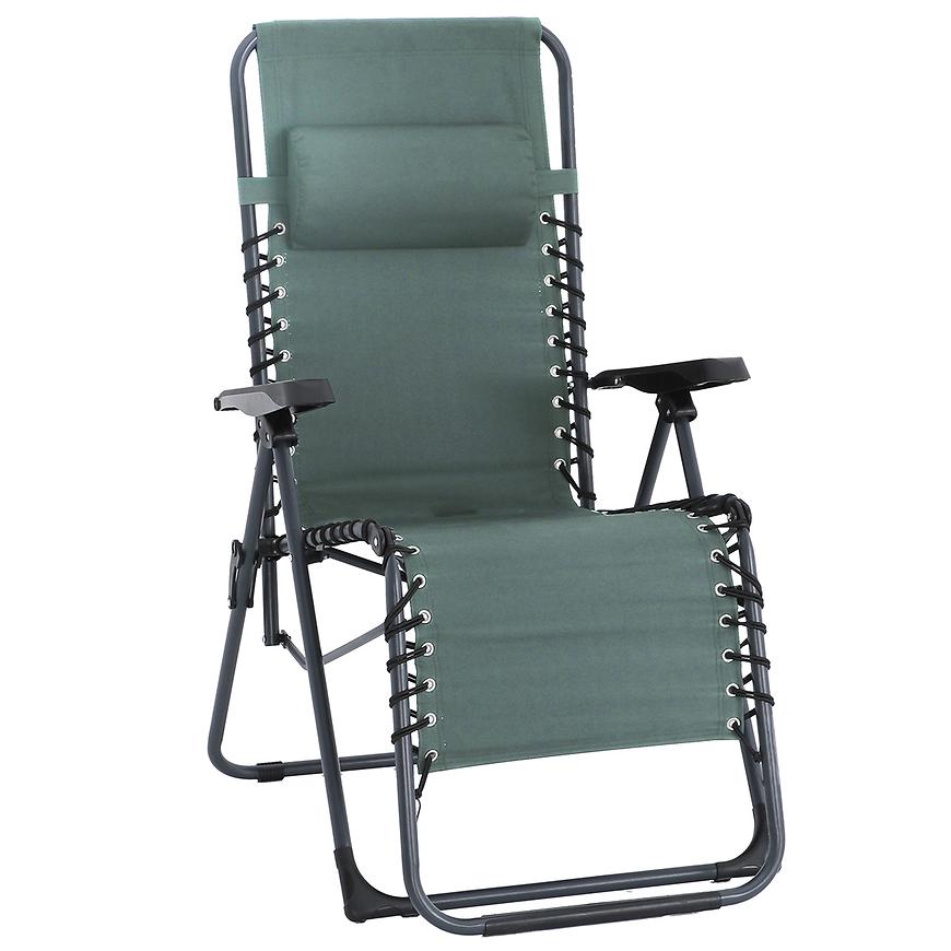Zahradní židle Liro Relax zelená