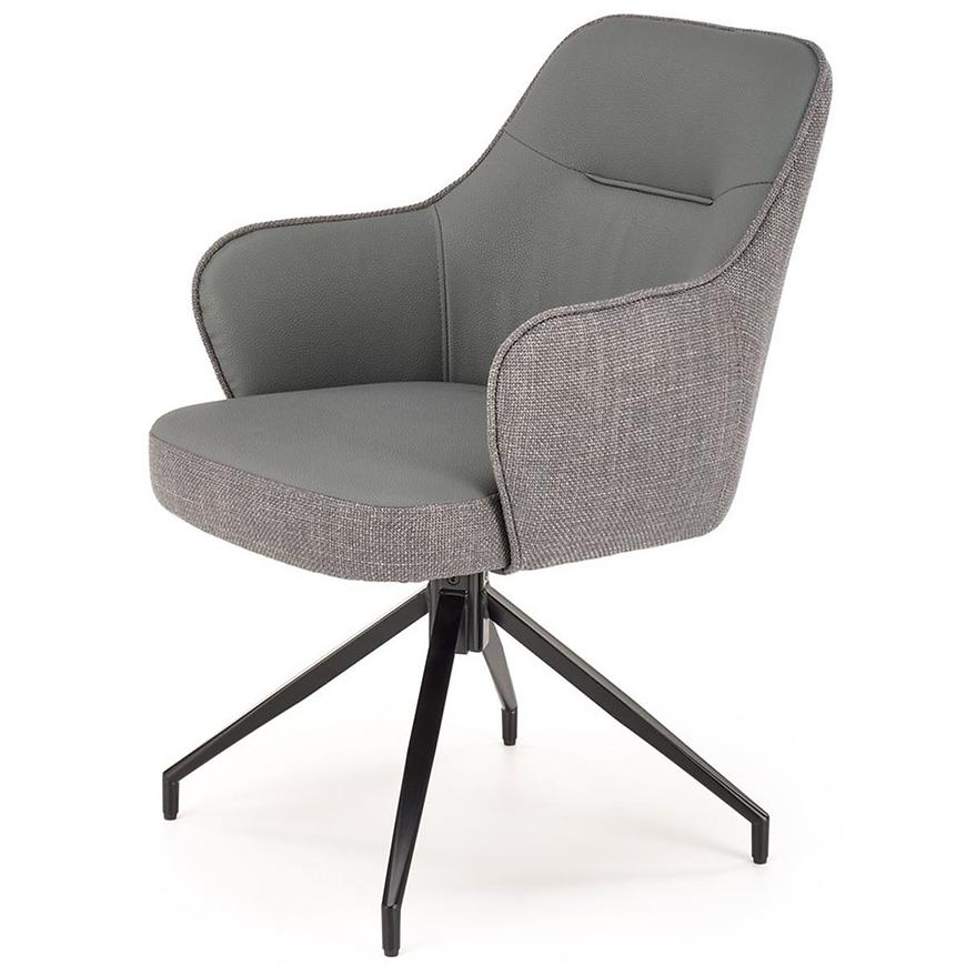 Židle K527 popelavě šedá/světlo popelavě šedá Baumax