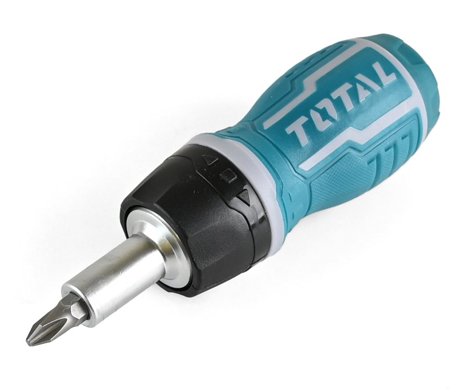Šroubovák ráčnový s bity 7ks Total TACSDS1726