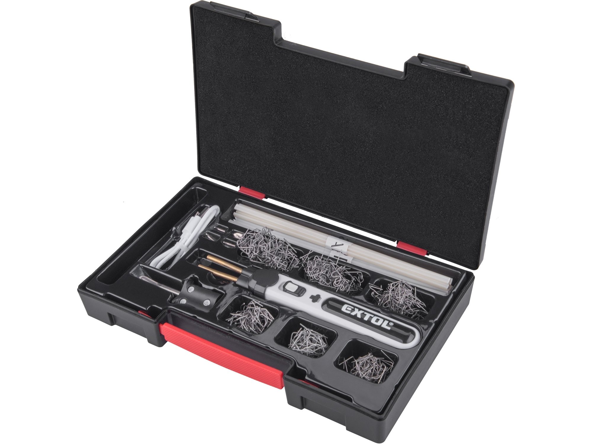 Extol Premium 8891505 svářečka plastů USB s příslušenstvím