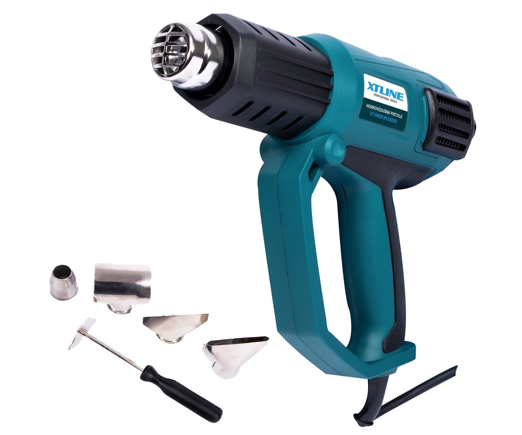 XTline XT106220 horkovzdušná pistole 2000W s regulací teploty