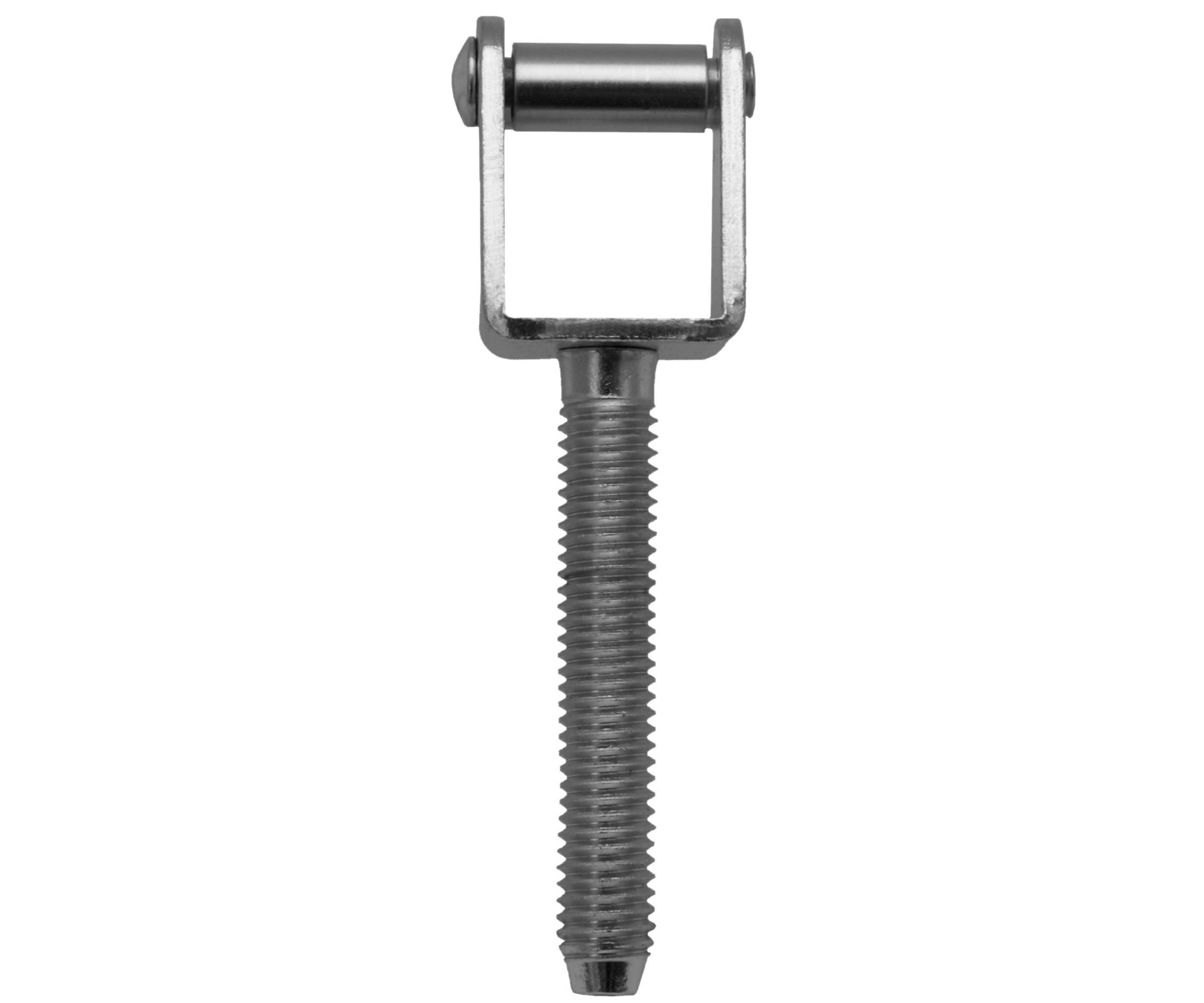 Skoba okenní k zašroubování M8 - staromosaz