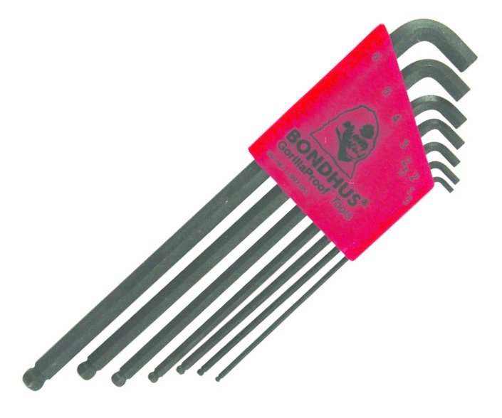 Sada imbus klíčů s kuličkou 7ks Stubby SBLX7M Bondhus