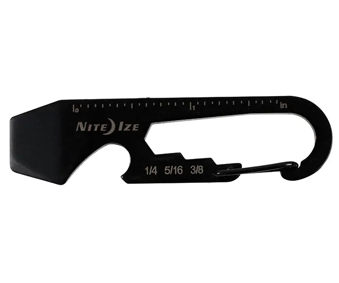 Karabina multifunkční 5v1 DoohicKey Key Tool