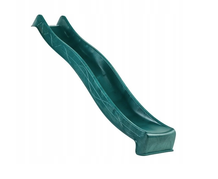 Skluzavka tmavě zelená HDPE typ'S-line' 3m vodní přípojka JIPOS