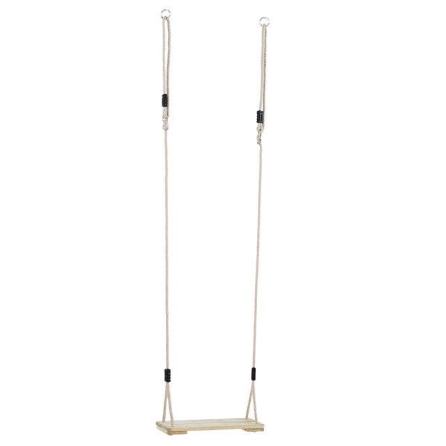 Dřevěná zahradní houpačka + lano PP10 JIPOS