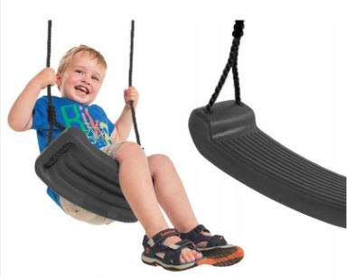 Houpačka plastová + lano PP10 Antracit JIPOS