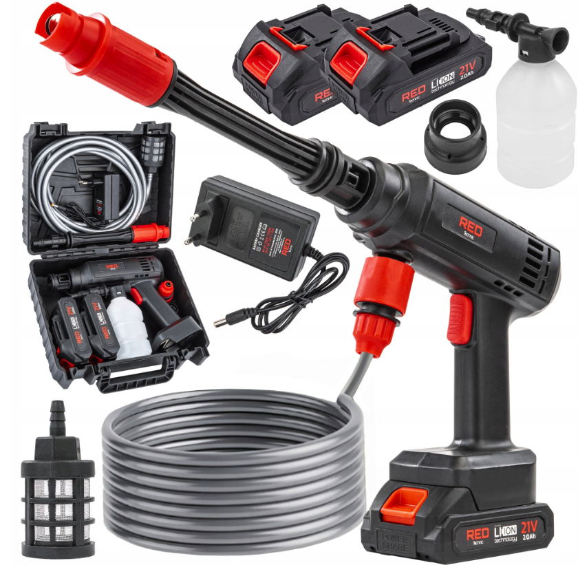 POWERMAT Aku tlaková myčka 60bar