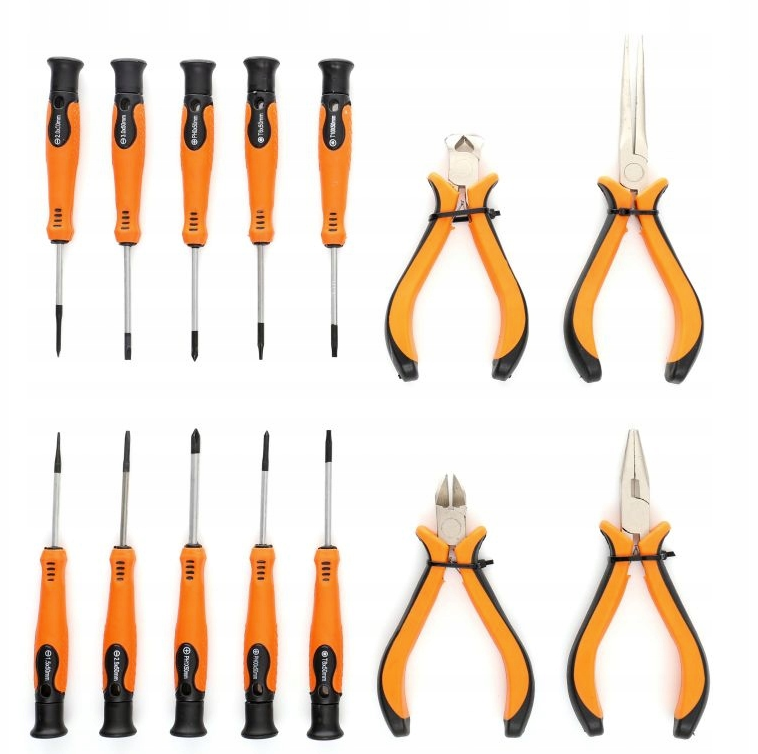 Sada kleští a šroubováků 14ks KD10894 KRAFT&DELE