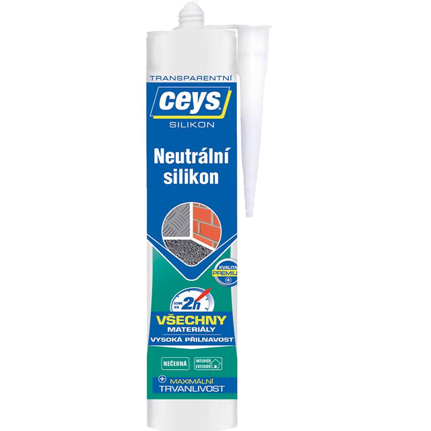Ceys Silikon neutralní 280 ml transparent Ceys