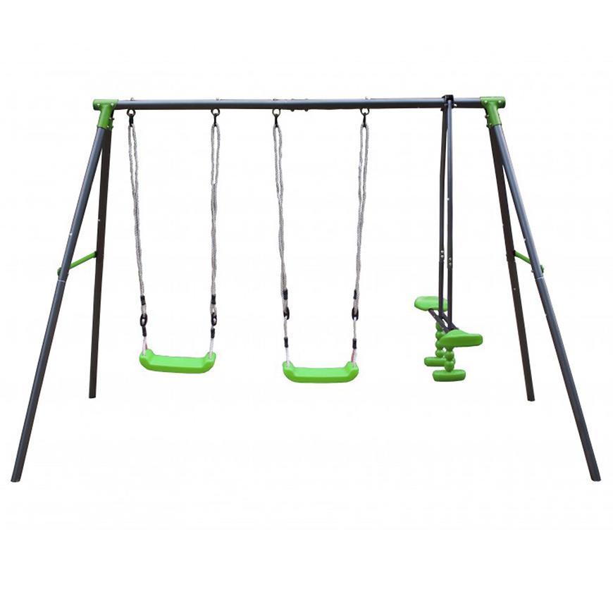 Houpačka Mila kovová 199x139x180 cm Baumax