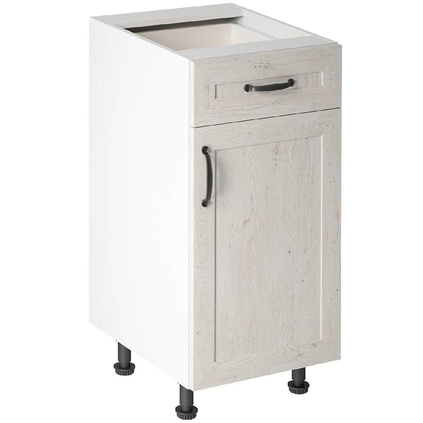 Kuchyňská Skříňka Royal D40s1 P Severská Borovice/Bílá Buamax