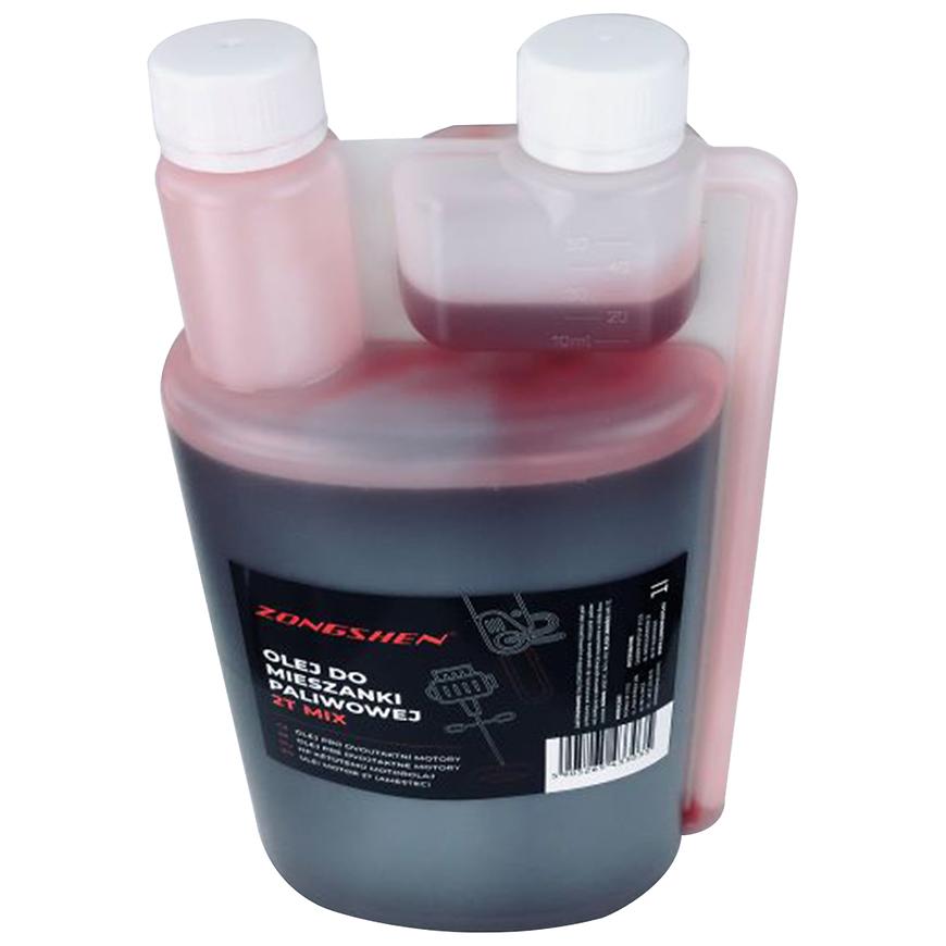 Olej do spalovacích motorů červený 2t mix 1l 31-06007 Baumax