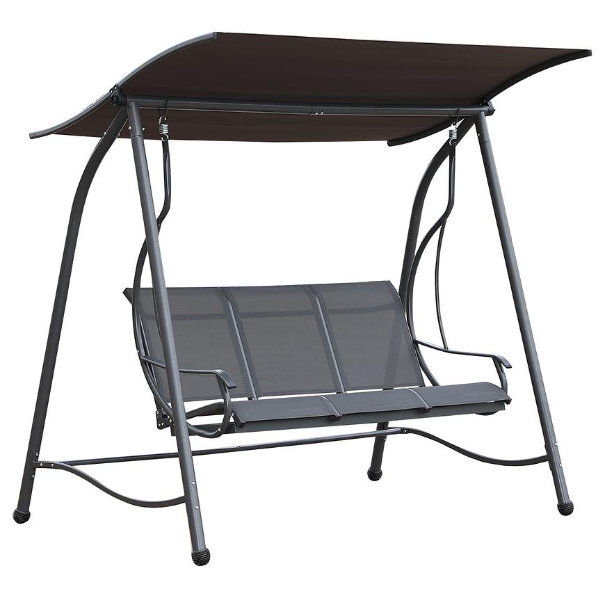 Zahradní houpačka šedá Baumax