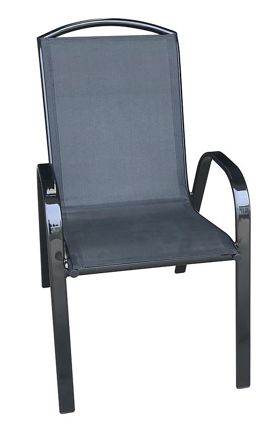 Zahradní židle Himalaya černá Baumax