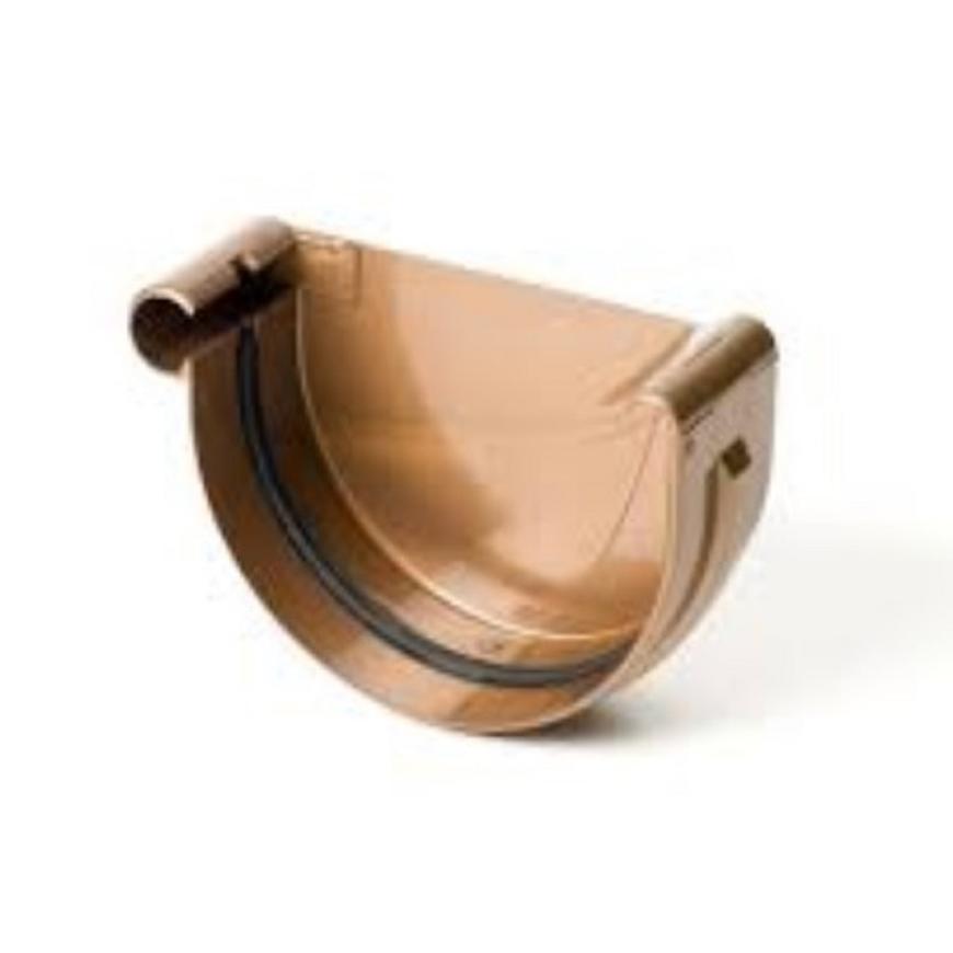 Žlabové čelo levé 125 mm Bryza měděná CELLFAST BRYZA