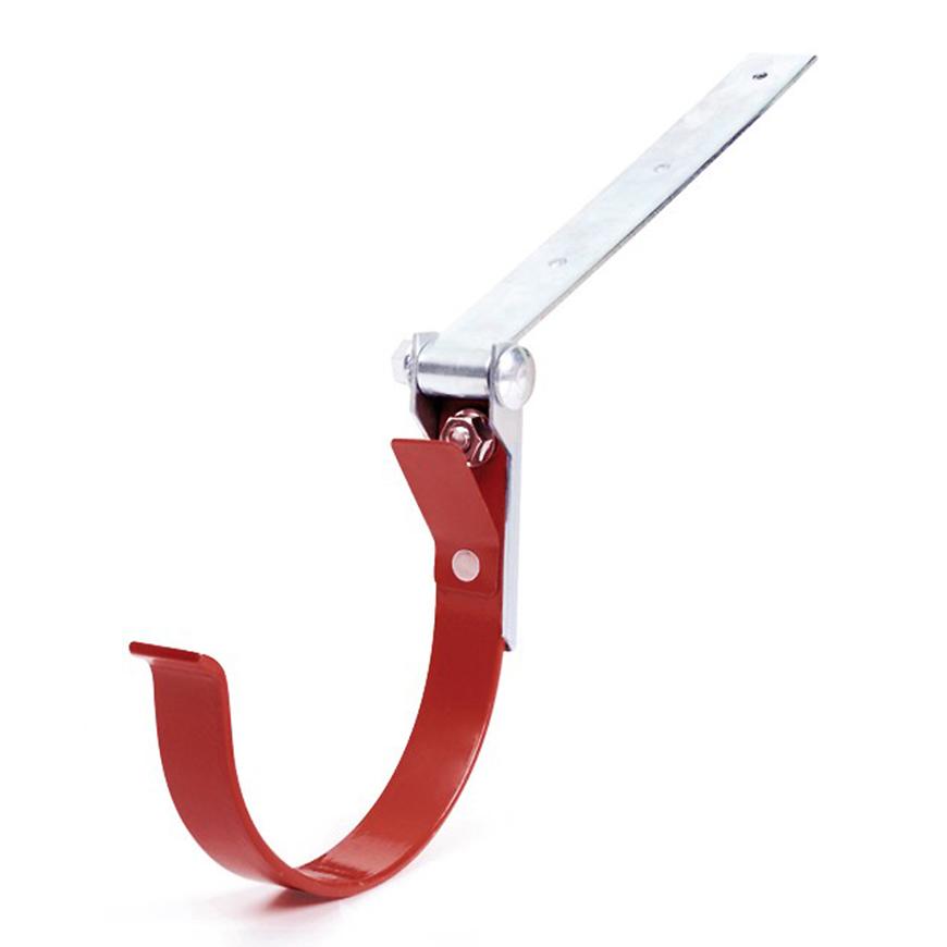 Žlabový hák nastavitelný 75 mm Bryza červený CELLFAST BRYZA