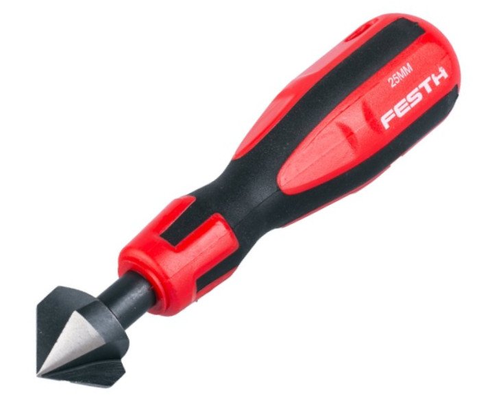 Záhlubník ruční kuželový 25mm Festa