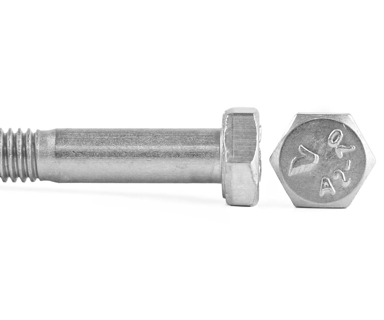 Šroub 6hran část. závit nerez A2