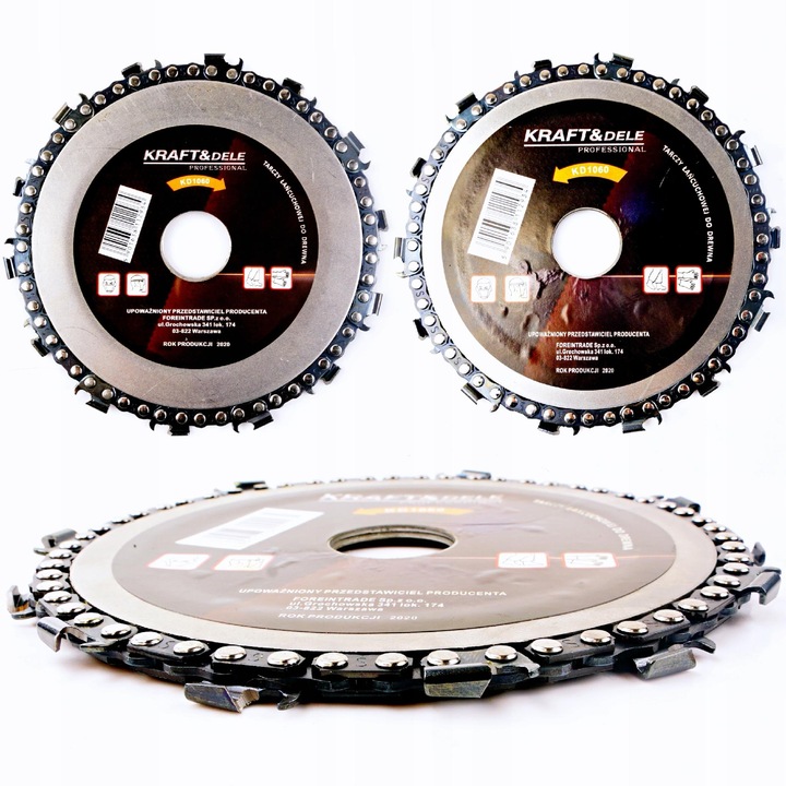 Řezný kotouč řetězový 125mm KD1060 KRAFT&DELE