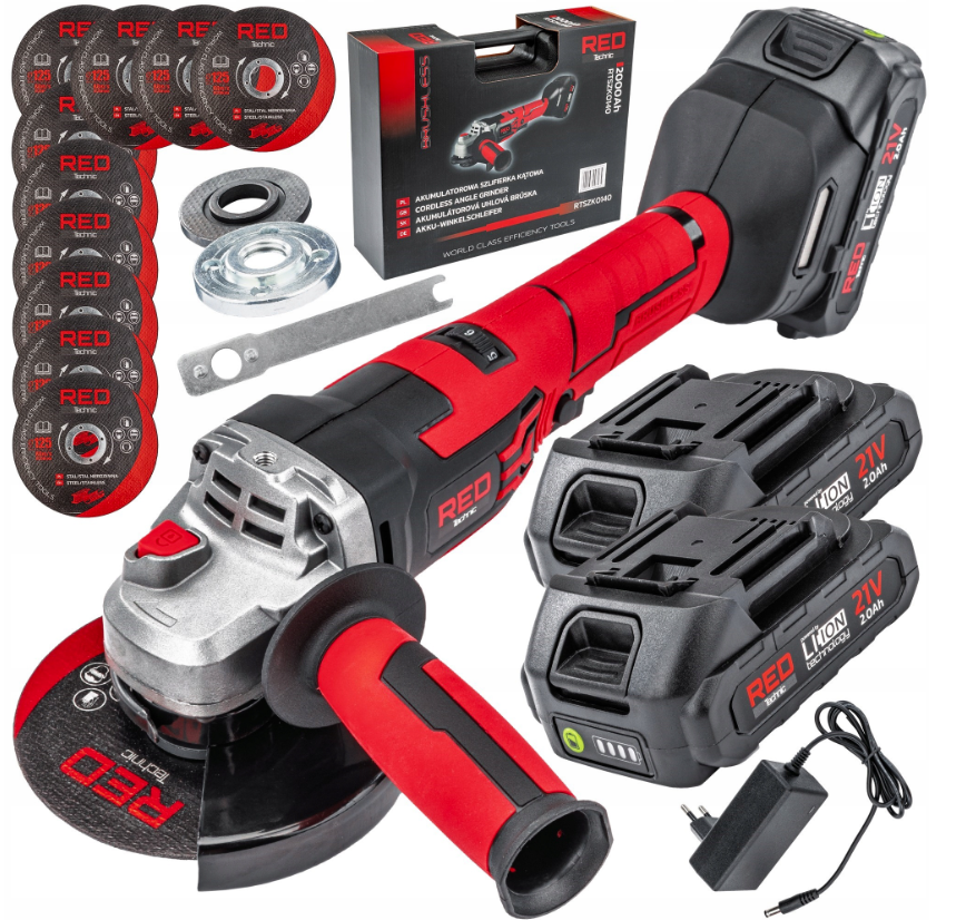 POWERMAT Akumulátorová úhlová bruska 125mm