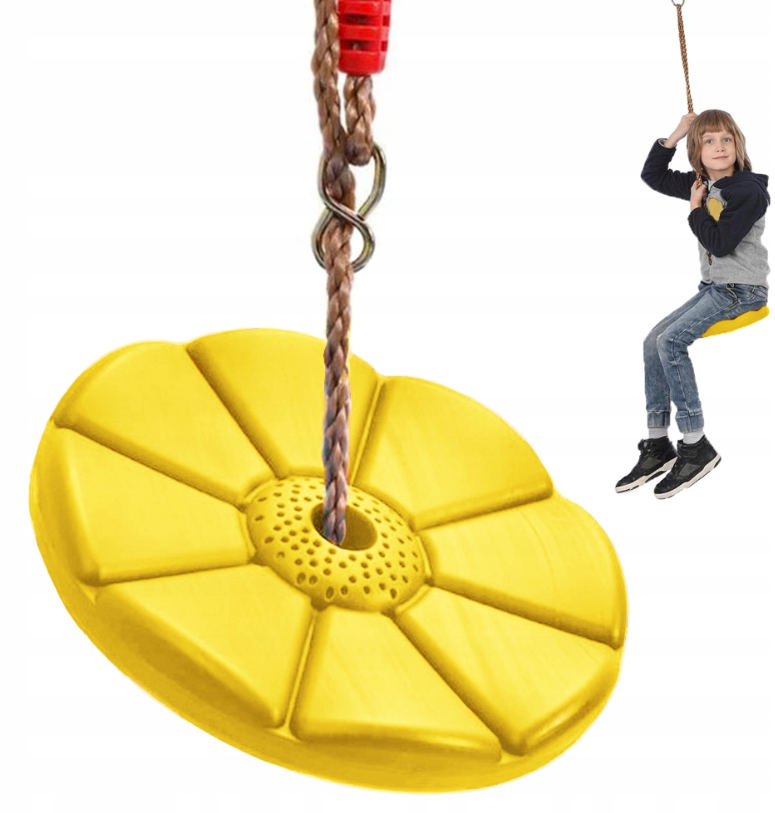 Dětská houpačka květina