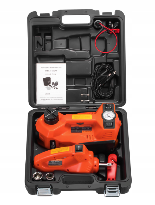 Hydraulický zvedák na auto 5T + rázový utahovák KD1368 KRAFT&DELE