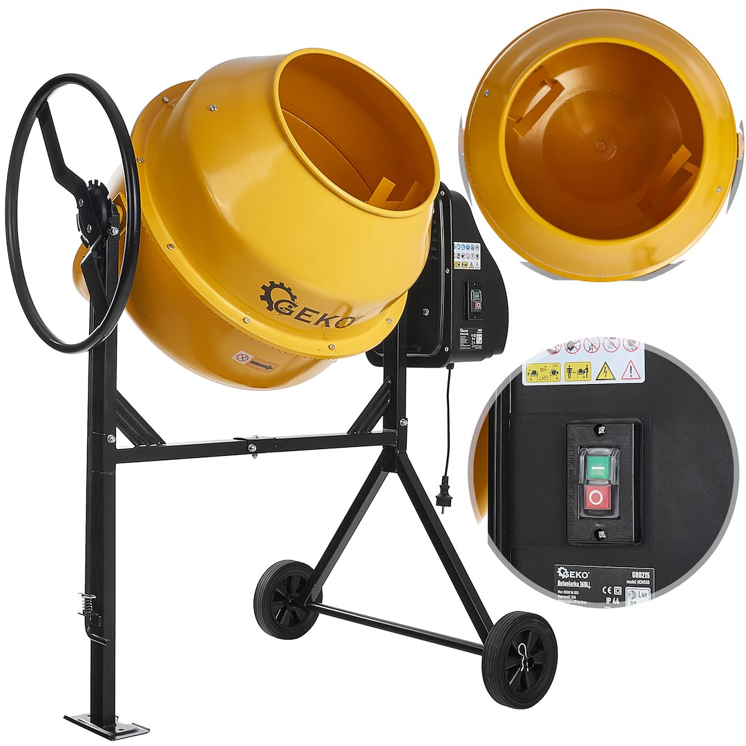 Míchačka na beton 160l 800W G80215 GEKO