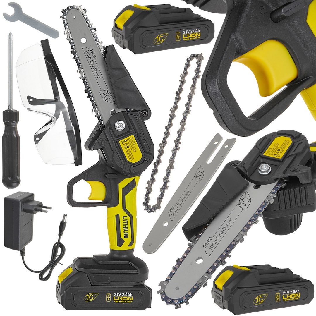 Aku řetězová pila mini 2x21V G80665 GEKO