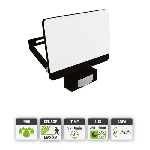 45ID SVĚTLOMET BRYZA 04246 LED S 15W BLACK NW