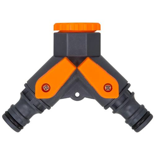 Rozdvojka s ventily pro 2 rychlospojky