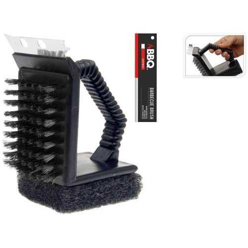 BBQ Kartáč na čištění grilů 3V1 KOOPMAN INTERNATIONAL B.V.