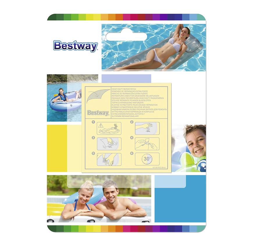 BESTWAY SADA ZÁPLAT NA BAZÉNY 62068 Bestway