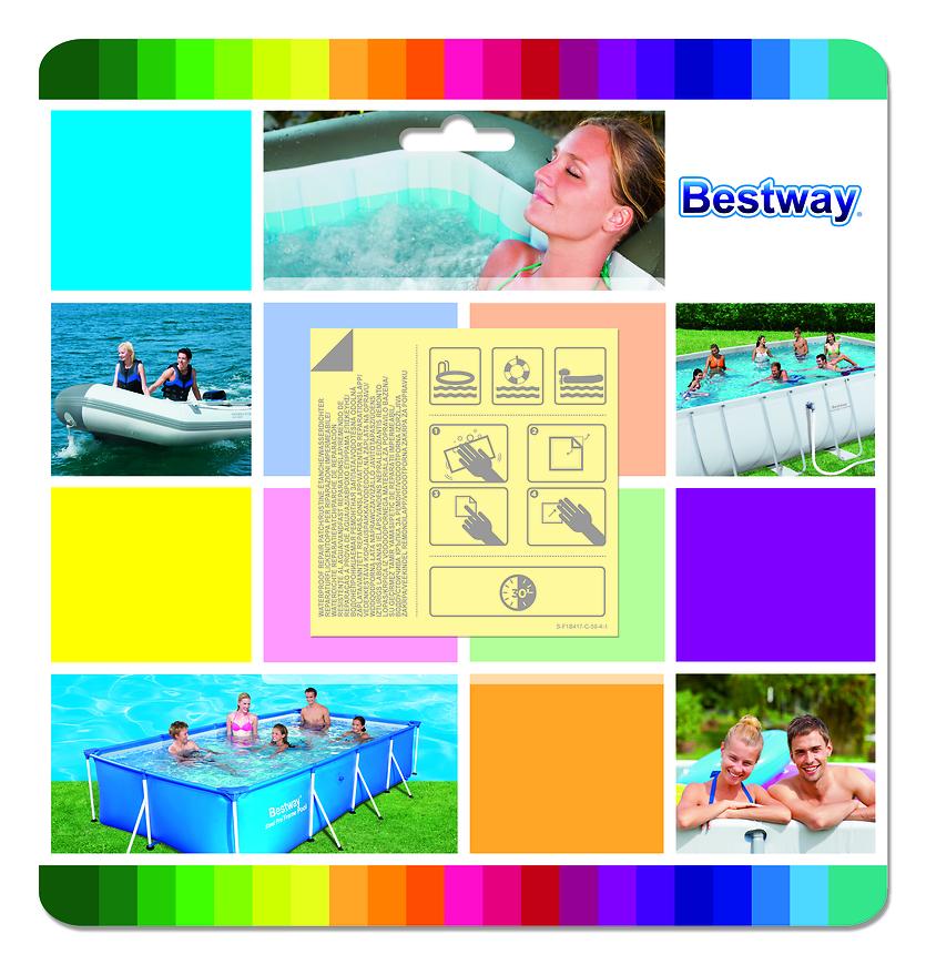 BESTWAY SADA ZÁPLAT NA BAZÉNY 62091 Bestway