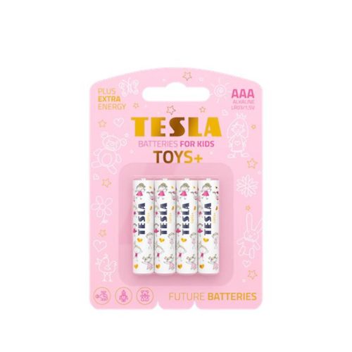 Baterie Tesla AAA Toys Girl LR03 4 ks TESLA LIGHTING