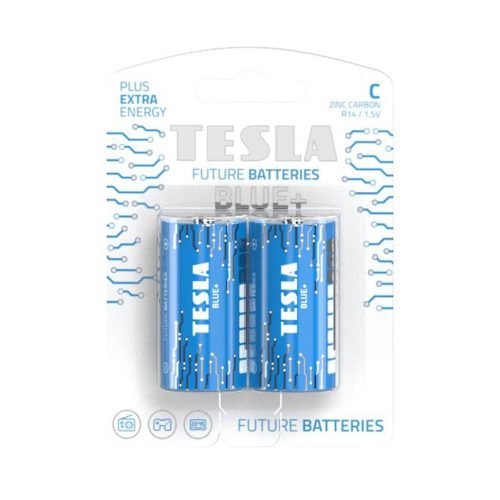 Baterie Tesla C Blue+ LR14 2 ks TESLA LIGHTING