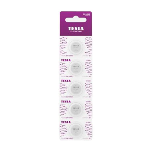 Baterie Tesla CR 1632 5 ks TESLA LIGHTING