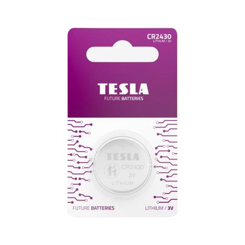 Baterie Tesla CR 2430 TESLA LIGHTING