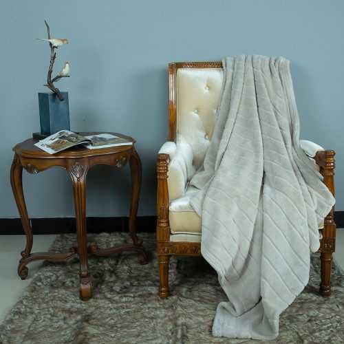 Deka CLAUDI 130x170 cm béžová Baumax