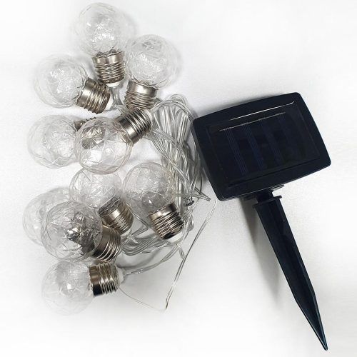 Dekorativní 10x LED venkovní solární řetěz 2m IP44 Trixline Trixline