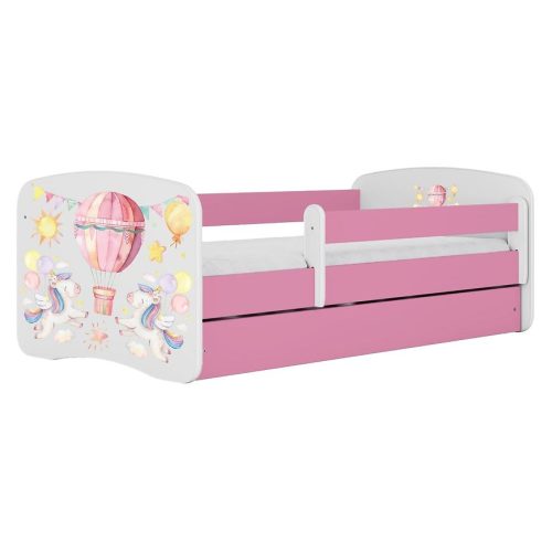 Dětská postel Babydreams+SZ+M růžová 70x140 Balónek Baumax