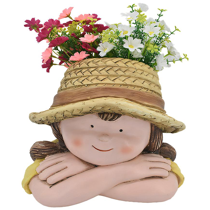 Dívka s květináčem UA16-23500 Baumax