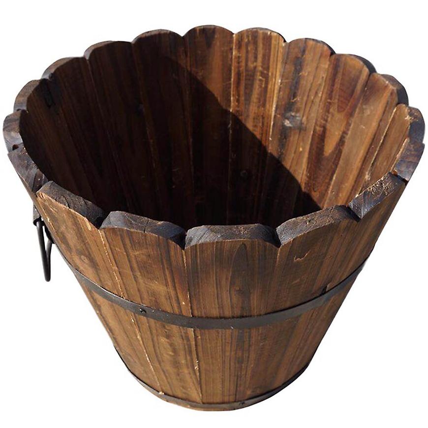 Dřevěný květináč 36x30 cm XK015A Baumax