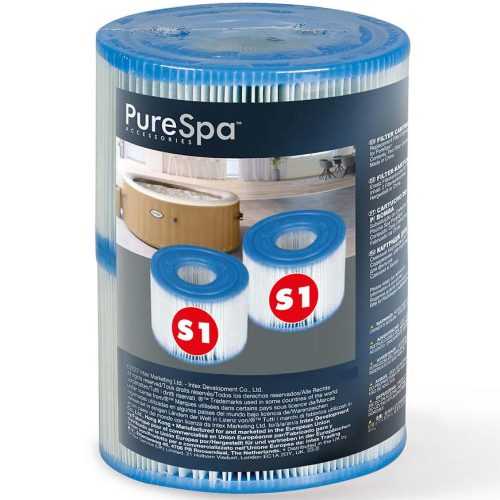 FILTRAČNÍ KARTUŠE PRO VÍŘIVKY INTEX/SPA S1 2 ks 29001 Intex