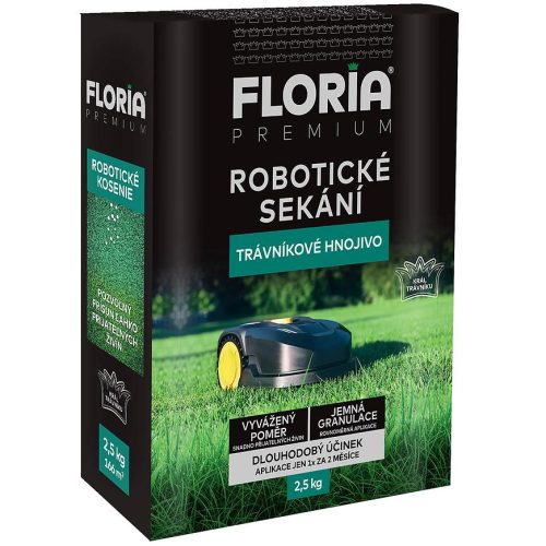 Floria trávníkové hnojivo pro robotické sekání 2
