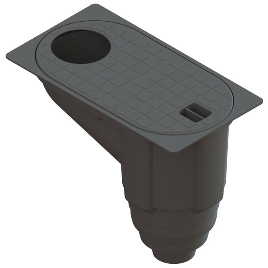 Geiger-Kanalizační vpusť polypropylenová dolní 20