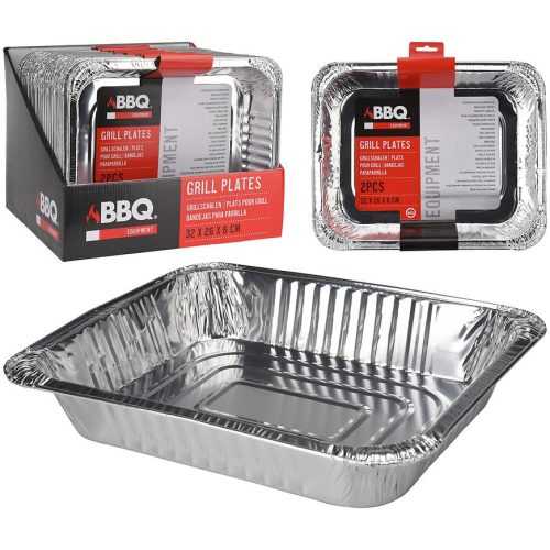 Hliníkové grilovací misky 2 KS KOOPMAN INTERNATIONAL B.V.