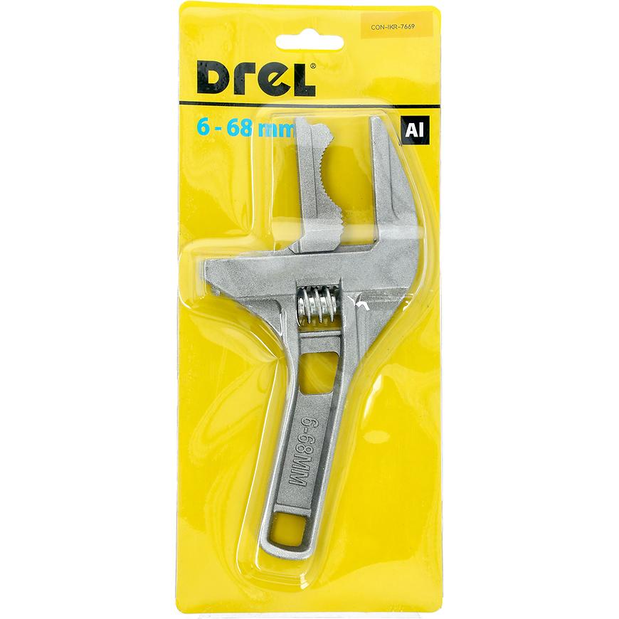 Hydraulický klíč 6-68 mm - trubkové čelisti Drel