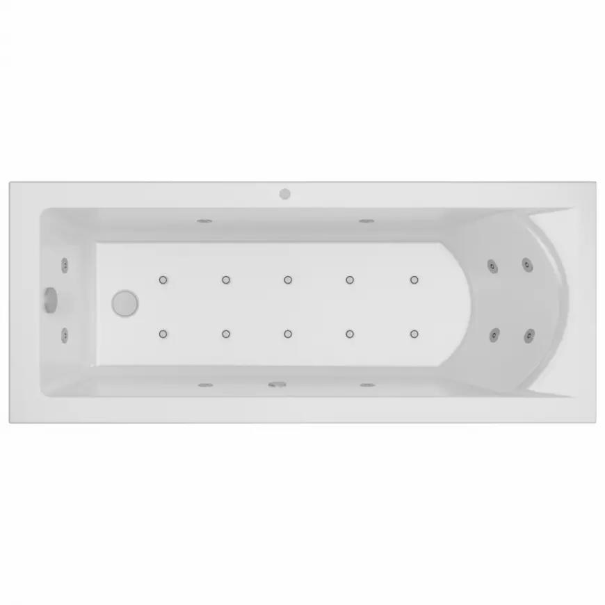 Hydromasážní vana Brava 170x75 10DW + 10DP ovládání elektronické Aqua Mercado