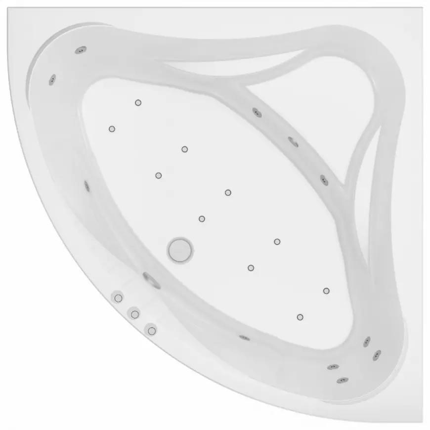Hydromasážní vana Samar 140/140 system W10+P10 ovládání pneumatické Aqua Mercado